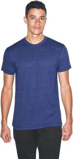 American Apparel Tri-Blend Crewneck Short Sleeve Track T-Shirt， 2-Pack - Image 2
